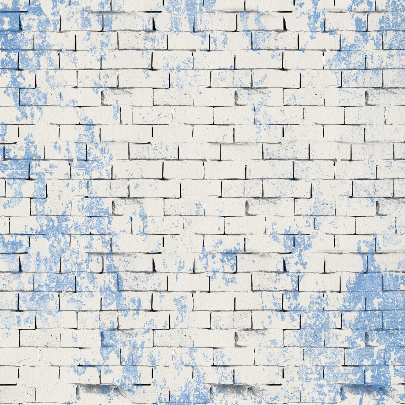 Exterior brick wall